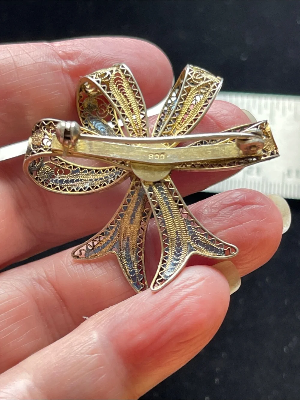 Vintage beautiful filigree